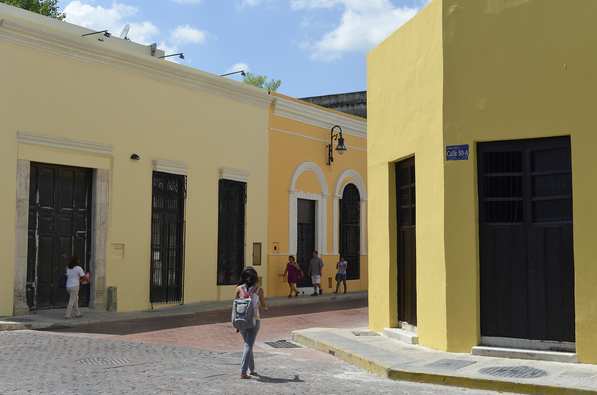 Street in Mérida, Mexico