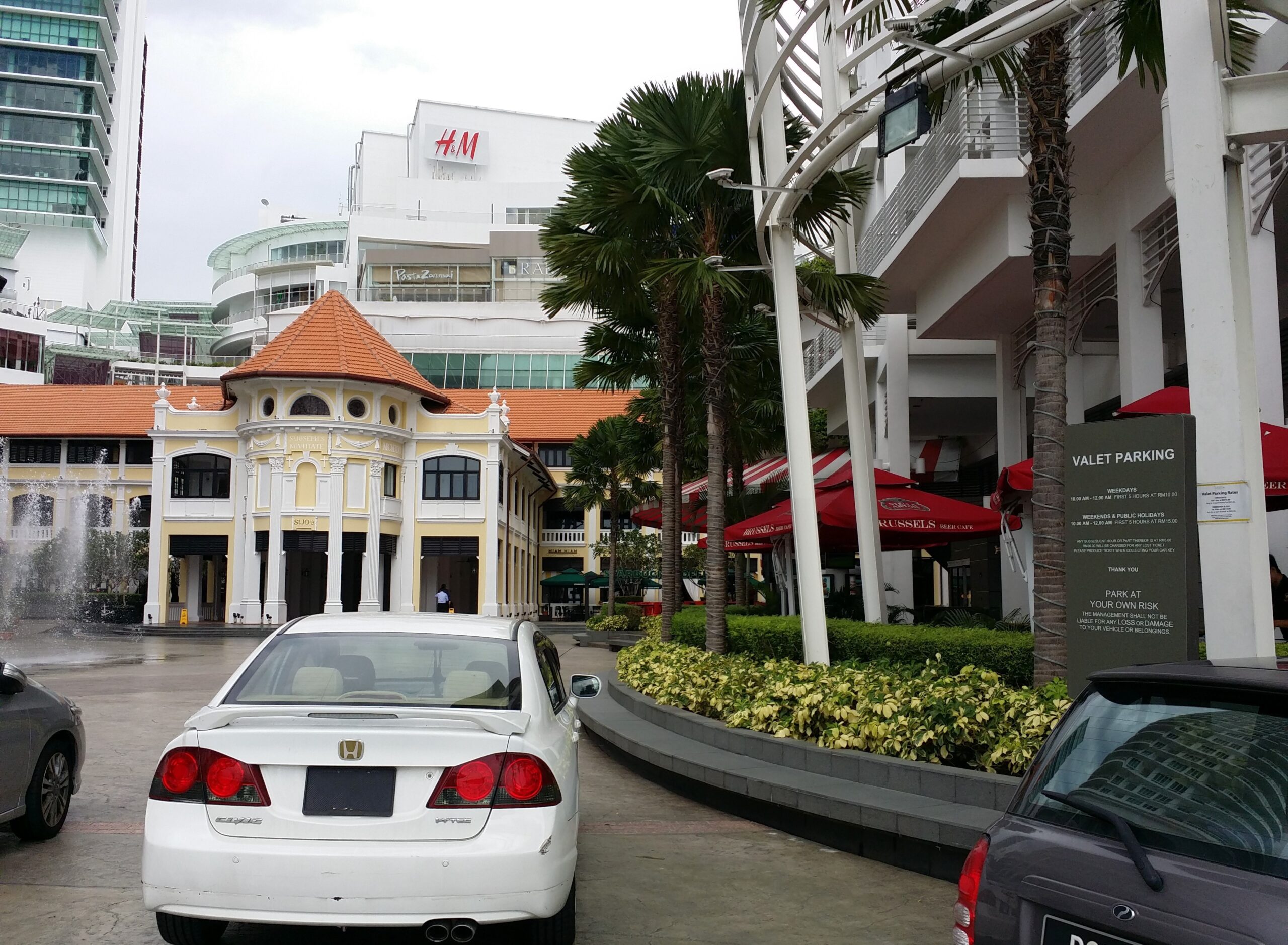 An expat area in Georgetown, Penang, Malaysia